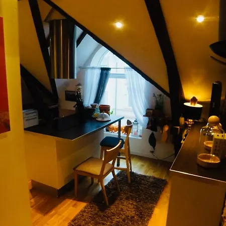 Alesund Downtown Loft Room With Shared Bathroom Exterior photo